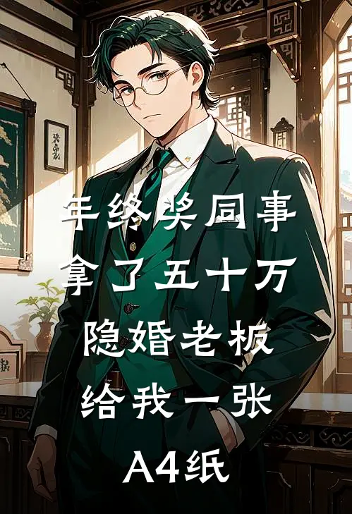 年终奖同事拿了五十万，隐婚老板给我一张A4纸