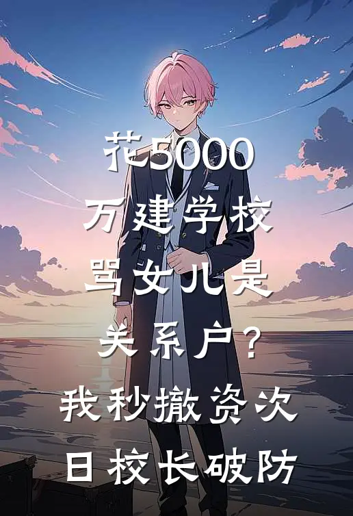 花5000万建学校骂女儿是关系户?我秒撤资,次日校长破防