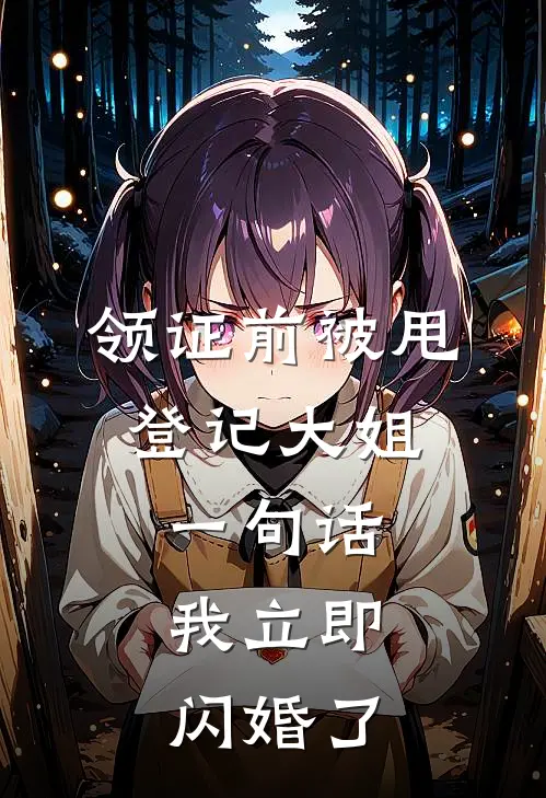 领证前被甩，登记大姐一句话，我立即闪婚了