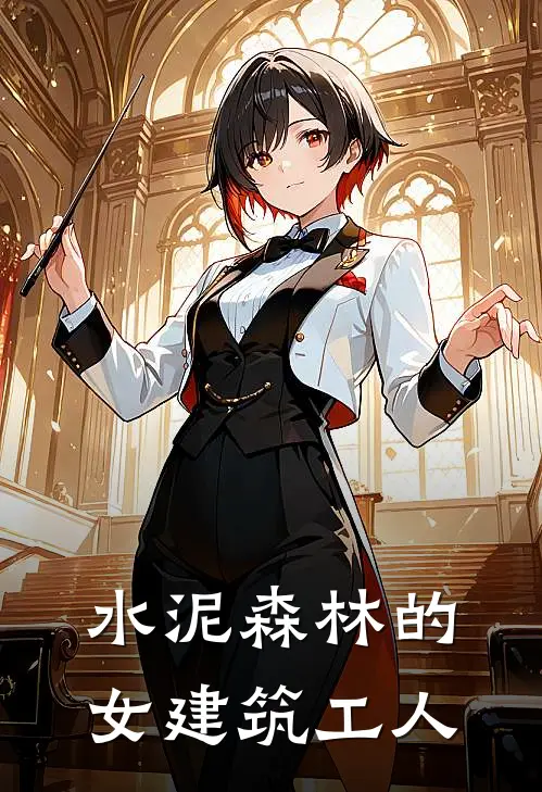 水泥森林的女建筑工人