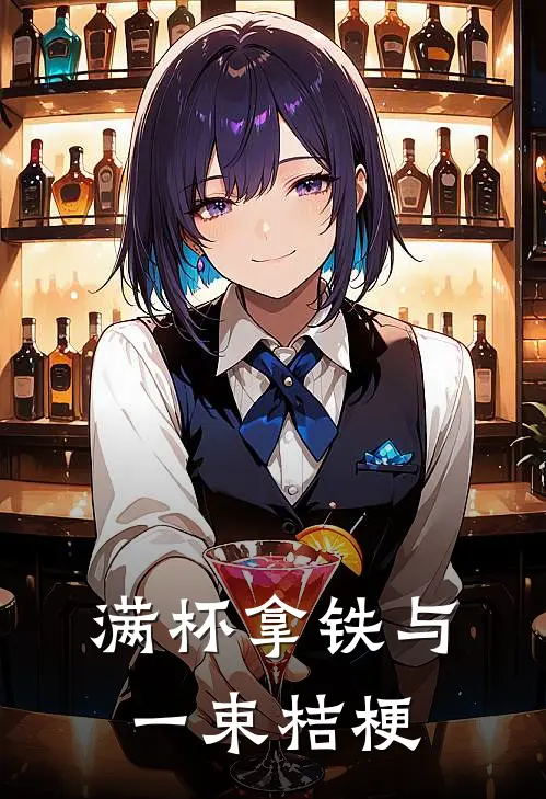 满杯拿铁与一束桔梗