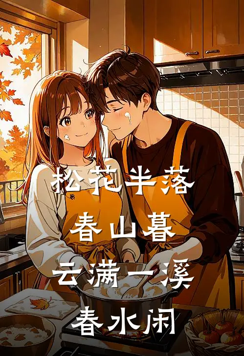 松花半落春山暮,云满一溪春水闲