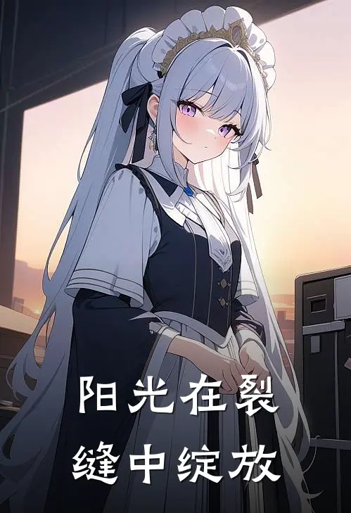 阳光在裂缝中绽放