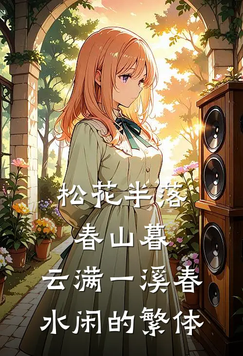 松花半落春山暮,云满一溪春水闲的繁体