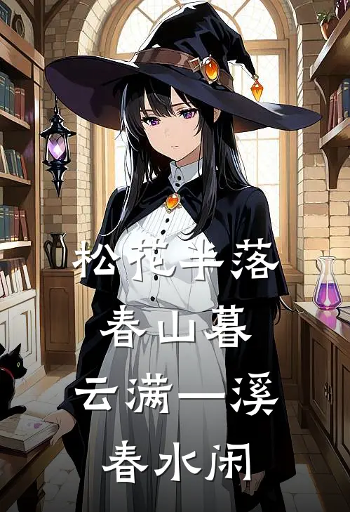 松花半落春山暮,云满—溪春水闲
