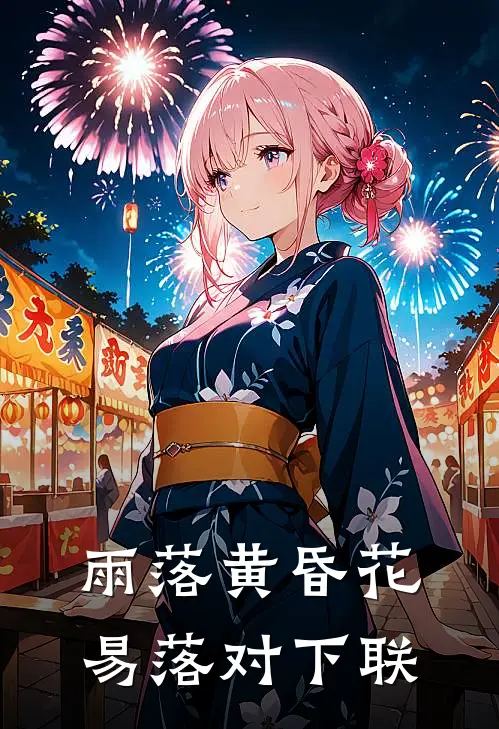 雨落黄昏花易落对下联